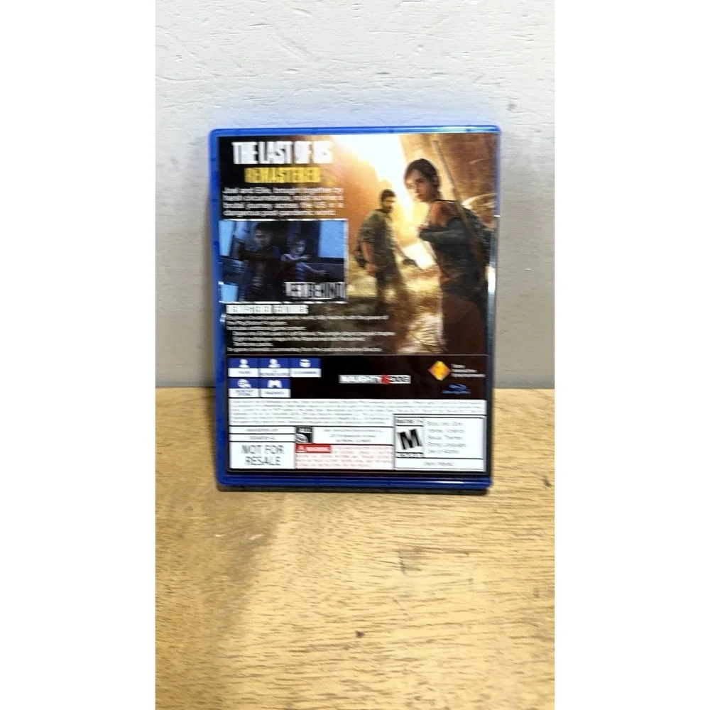 The Last of Us Remastered Sony Playstation 4 PS4 2014 Action Adventure M Rated